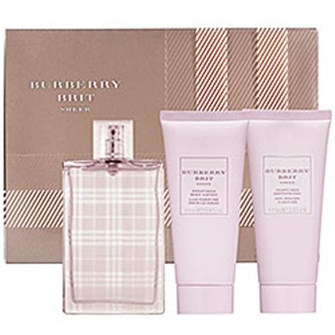 Burberry brit sheer gift set